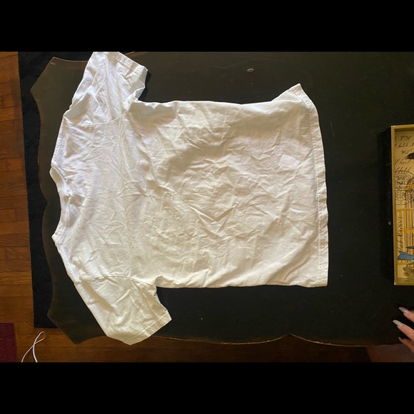 WHITE BAPE SHIRT LARGE - Picture 4 of 4